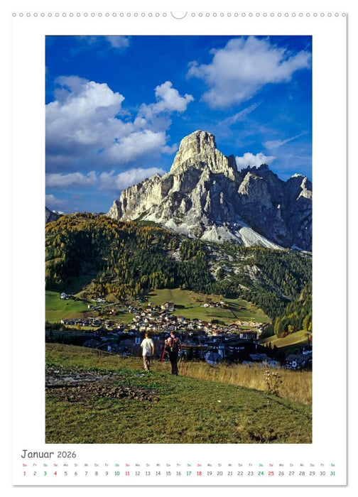 Südtirol und Dolomiten (CALVENDO Wandkalender 2026)