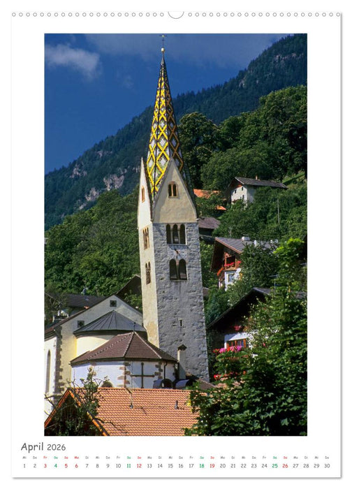 Südtirol und Dolomiten (CALVENDO Wandkalender 2026)