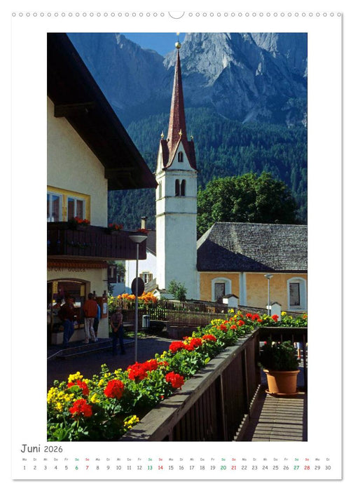 Südtirol und Dolomiten (CALVENDO Wandkalender 2026)