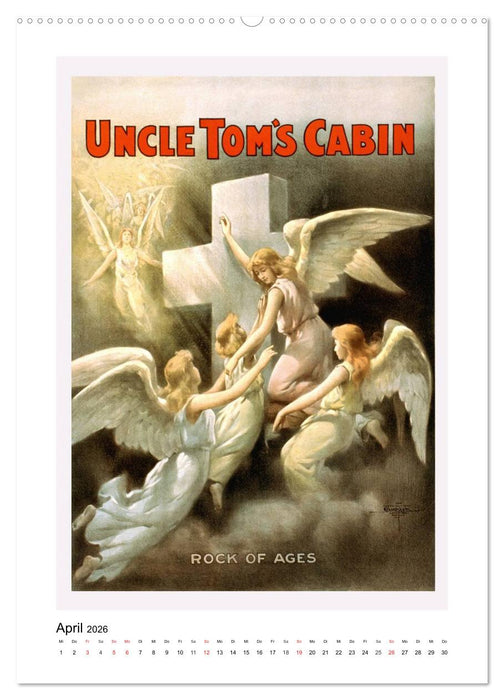 NOSTALGIE Poster aus Film, Theater und Werbung (CALVENDO Wandkalender 2026)