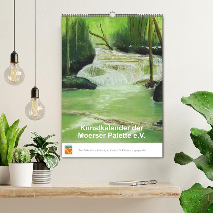 Kunstkalender der Moerser Palette e.V. (CALVENDO Wandkalender 2026)