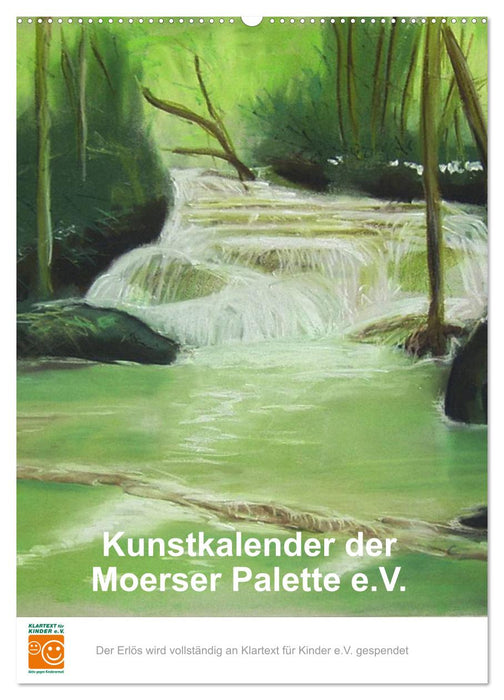 Kunstkalender der Moerser Palette e.V. (CALVENDO Wandkalender 2026)