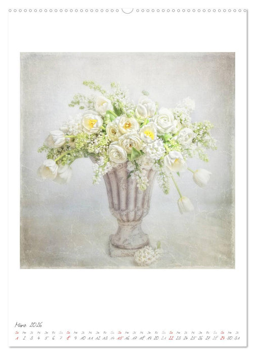 Blütenfantasie (CALVENDO Premium Wandkalender 2026)