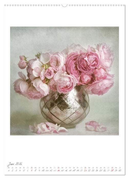 Blütenfantasie (CALVENDO Premium Wandkalender 2026)