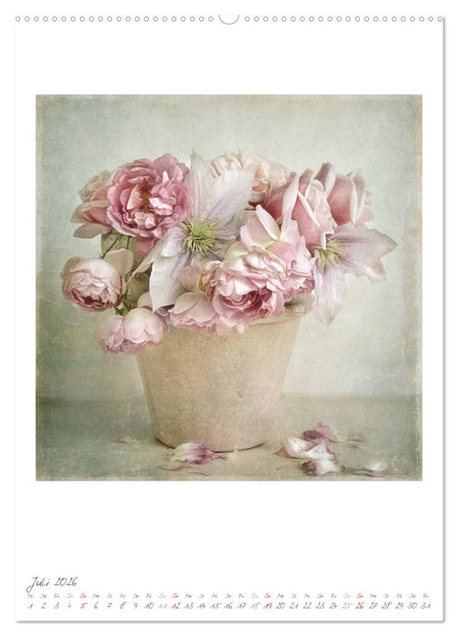 Blütenfantasie (CALVENDO Premium Wandkalender 2026)