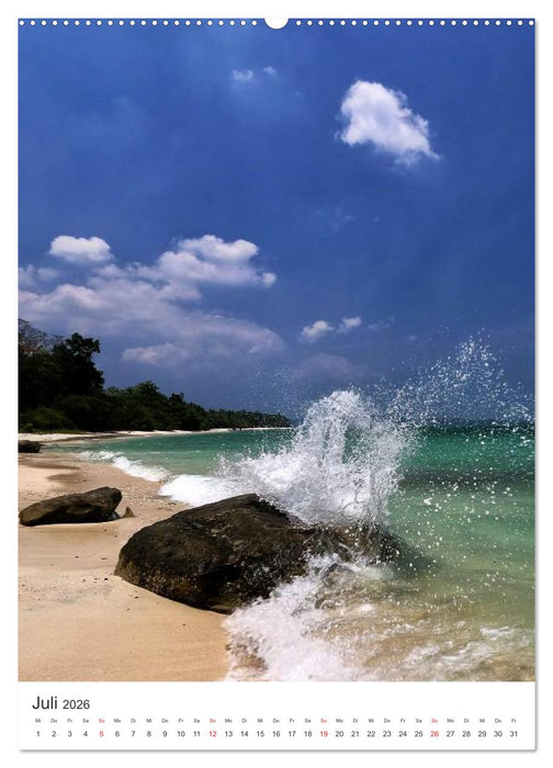 Malediven - Träumen im Paradies (CALVENDO Premium Wandkalender 2026)