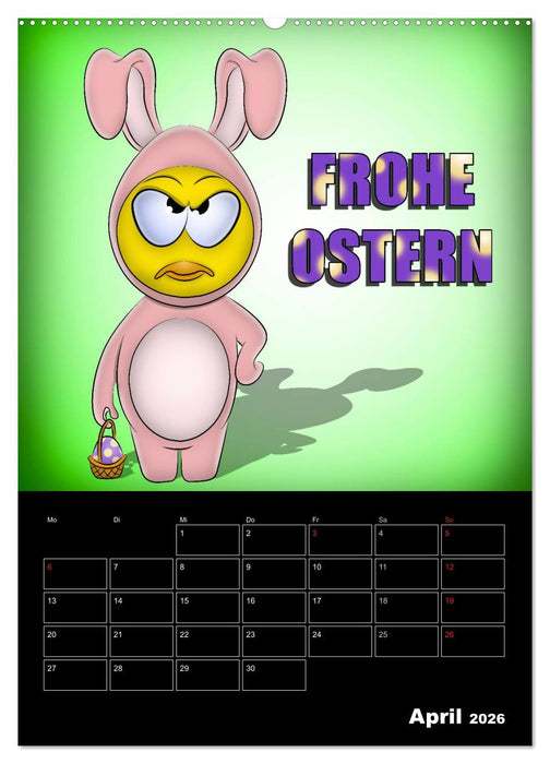 Cartoons - mir doch Bockwurscht (CALVENDO Premium Wandkalender 2026)