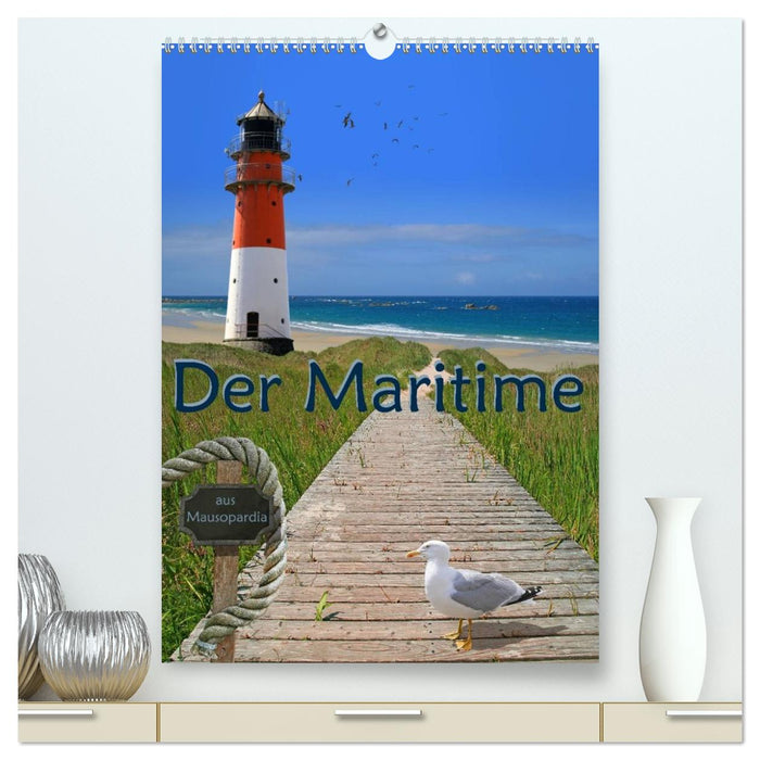Der Maritime aus Mausopardia (CALVENDO Premium Wandkalender 2026)