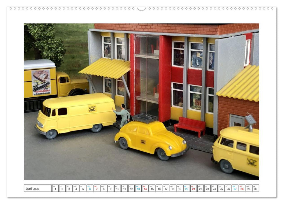 Wirtschaftswunder en miniature (CALVENDO Wandkalender 2026)