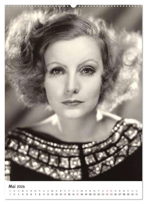 Filmstars der goldenen Leinwandjahre (CALVENDO Wandkalender 2026)
