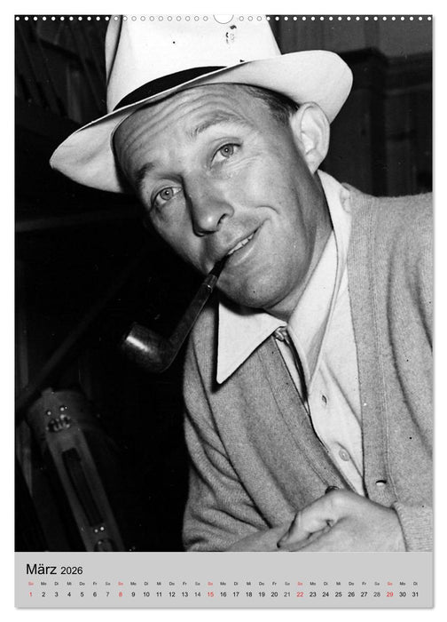 Filmstars - Legenden der goldenen Filmjahre (CALVENDO Wandkalender 2026)