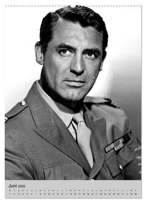 Filmstars - Legenden der goldenen Filmjahre (CALVENDO Wandkalender 2026)
