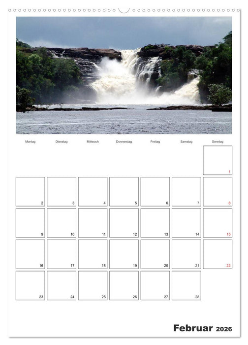 Venezuela - Land der Kontraste (CALVENDO Premium Wandkalender 2026)