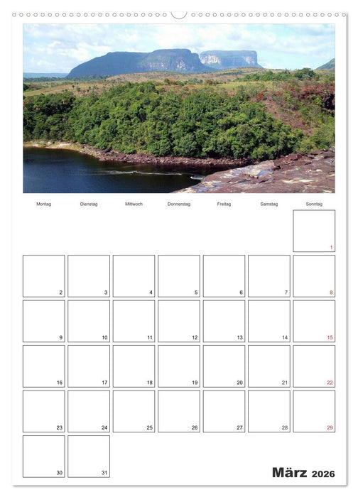 Venezuela - Land der Kontraste (CALVENDO Premium Wandkalender 2026)
