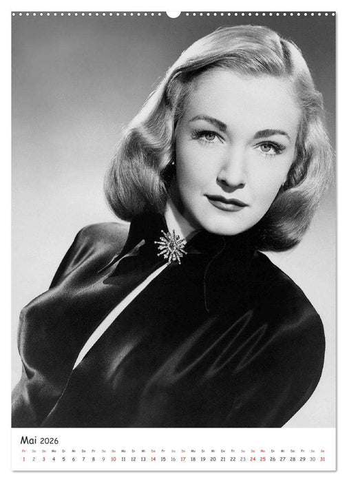 Filmstars - Unvergessene Diven (CALVENDO Wandkalender 2026)