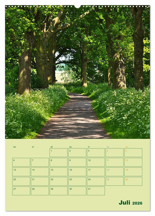 Wald- und Wiesenkalender 2026 Planer (CALVENDO Premium Wandkalender 2026)