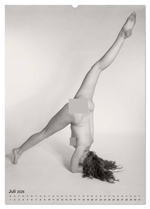 Akrobatische Aktfotos (CALVENDO Premium Wandkalender 2026)