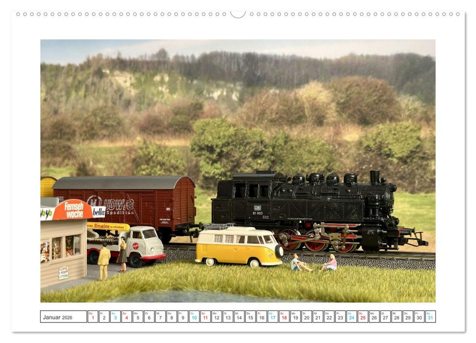 Wirtschaftswunder en miniature (CALVENDO Premium Wandkalender 2026)