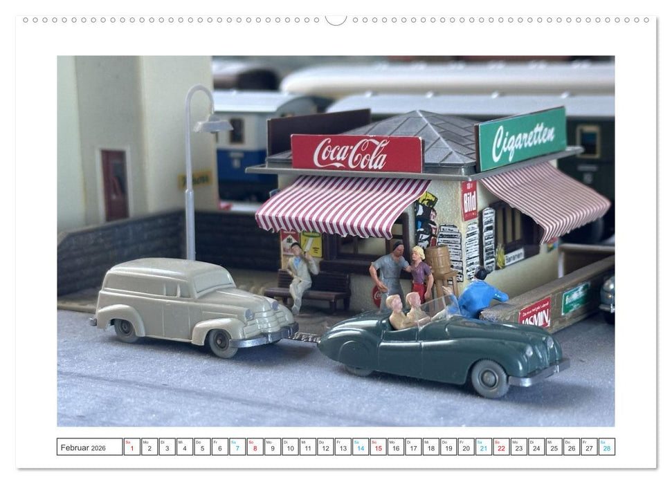 Wirtschaftswunder en miniature (CALVENDO Premium Wandkalender 2026)