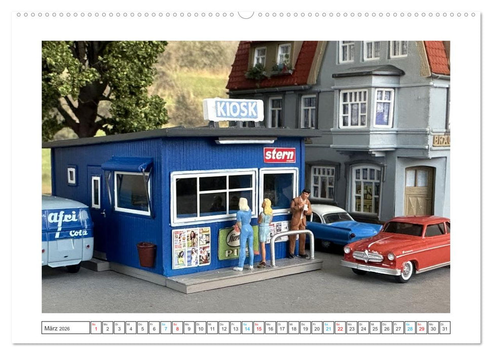 Wirtschaftswunder en miniature (CALVENDO Premium Wandkalender 2026)