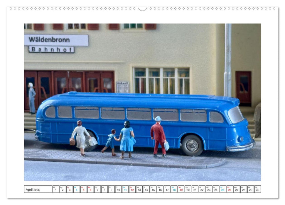 Wirtschaftswunder en miniature (CALVENDO Premium Wandkalender 2026)