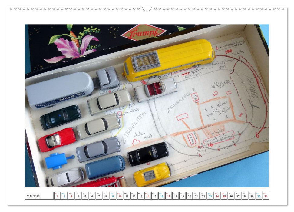 Wirtschaftswunder en miniature (CALVENDO Premium Wandkalender 2026)