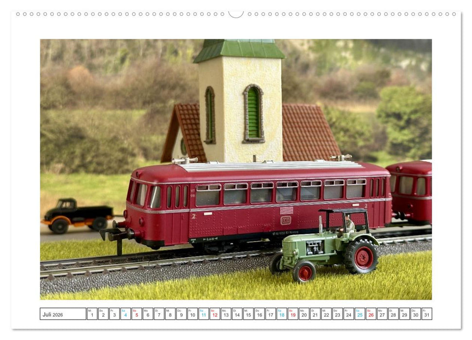 Wirtschaftswunder en miniature (CALVENDO Premium Wandkalender 2026)