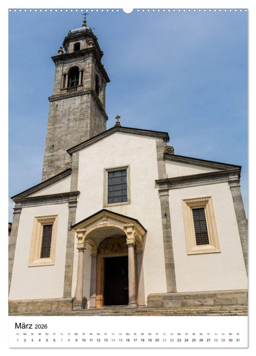 Lago Maggiore - Das Westufer (CALVENDO Wandkalender 2026)