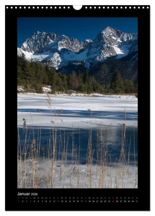 Landschaft im Fokus - Bayern, Tirol und Südtirol (CALVENDO Wandkalender 2026)