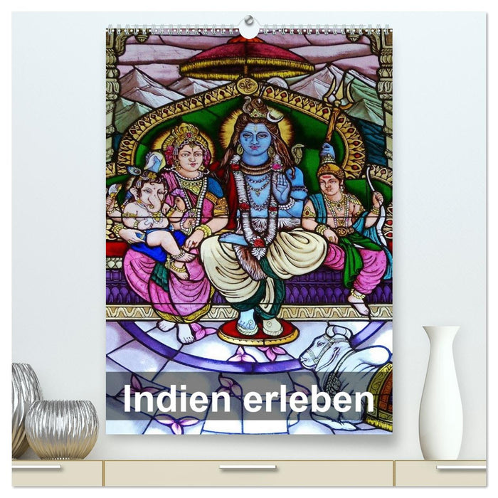 Indien erleben (CALVENDO Premium Wandkalender 2026)