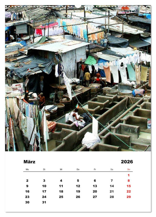 Indien erleben (CALVENDO Premium Wandkalender 2026)