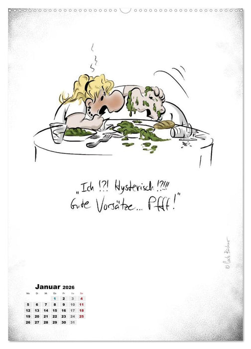 NEUES JAHR, NEUER SPASS... (CALVENDO Premium Wandkalender 2026)