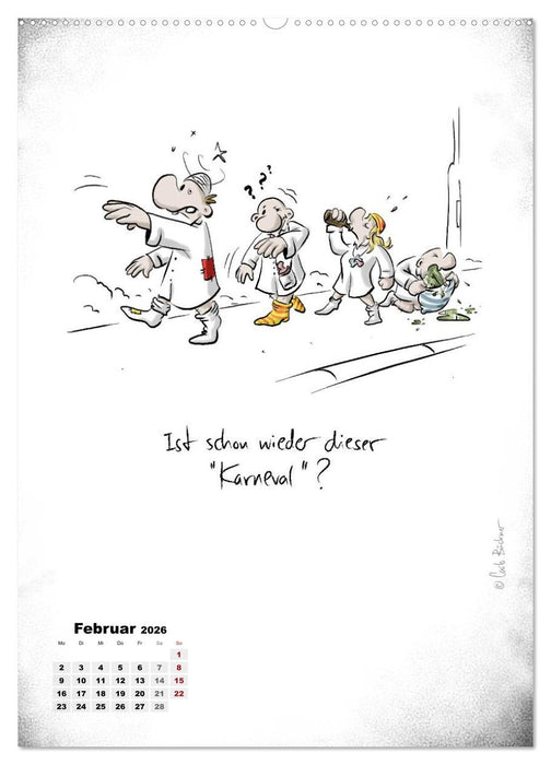 NEUES JAHR, NEUER SPASS... (CALVENDO Premium Wandkalender 2026)
