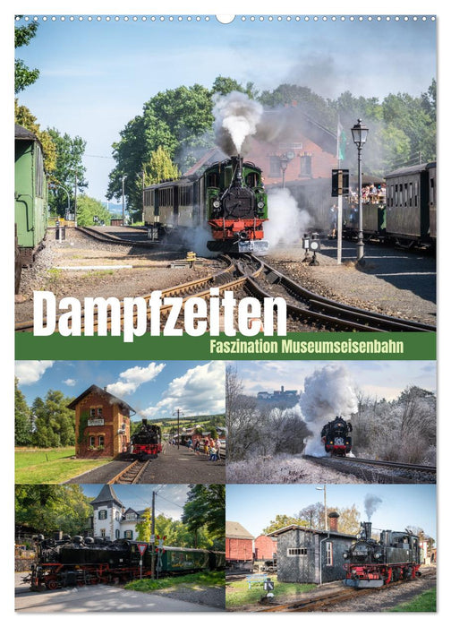 Dampfzeiten (CALVENDO Wandkalender 2026)