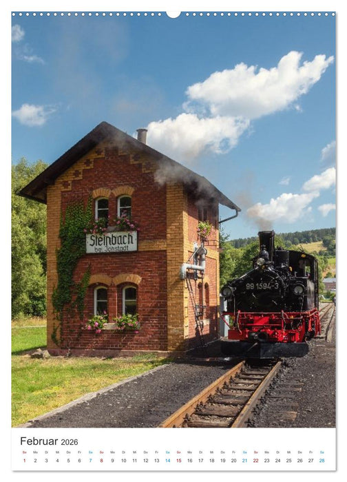 Dampfzeiten (CALVENDO Wandkalender 2026)