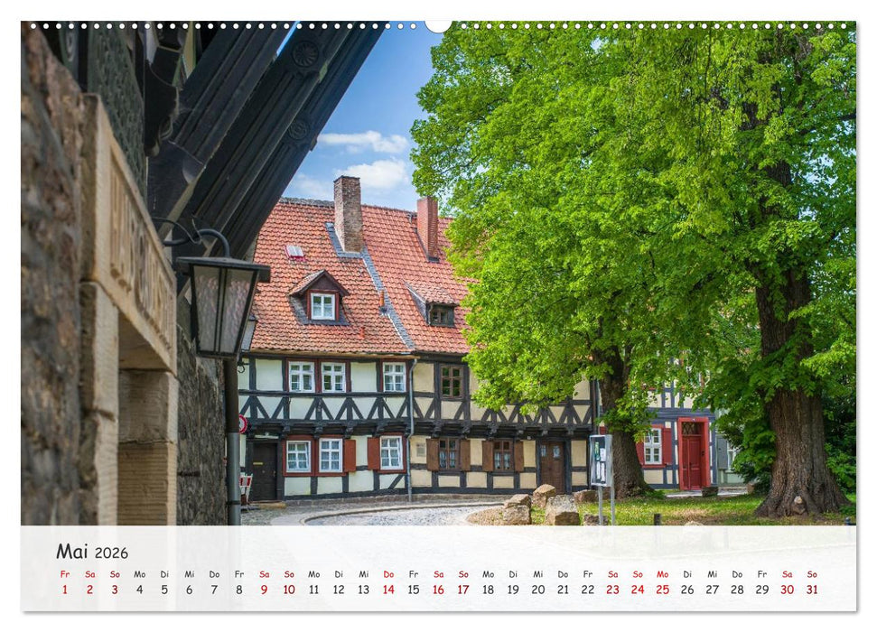 Wernigerode - Historische Fachwerkstadt am Harz (CALVENDO Wandkalender 2026)
