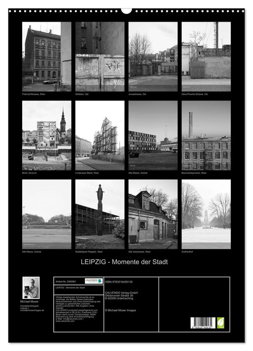 LEIPZIG - Momente der Stadt (CALVENDO Wandkalender 2026)