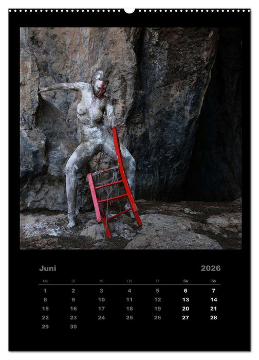 Akt im Sternenstaub EvE fotografiert von Rainer Matthias Gillessen (CALVENDO Wandkalender 2026)