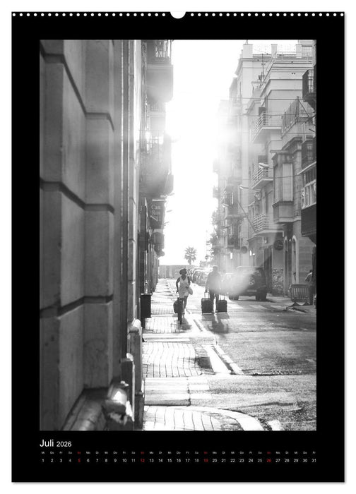 In den Gassen von Barcelona (CALVENDO Premium Wandkalender 2026)