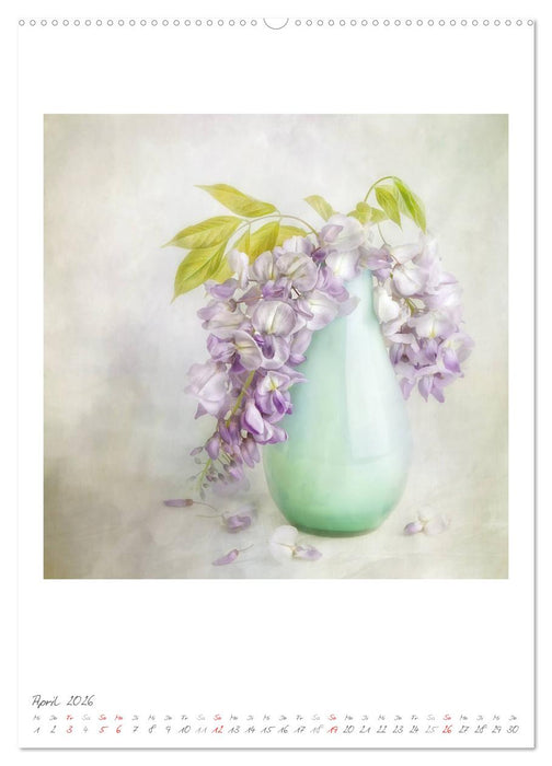 Blütenfantasie (CALVENDO Wandkalender 2026)