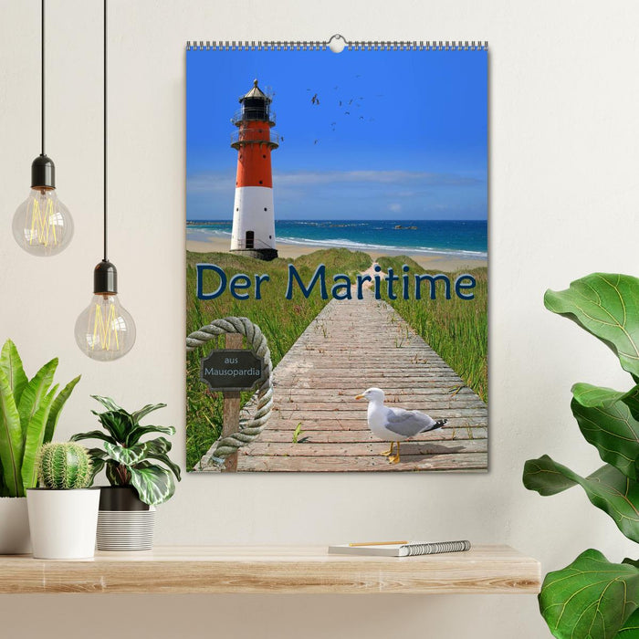 Der Maritime aus Mausopardia (CALVENDO Wandkalender 2026)