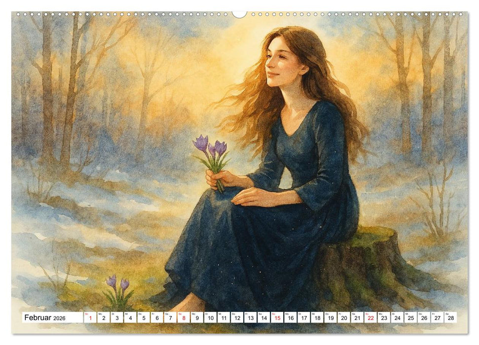 Im Zeichen der Göttin (CALVENDO Wandkalender 2026)