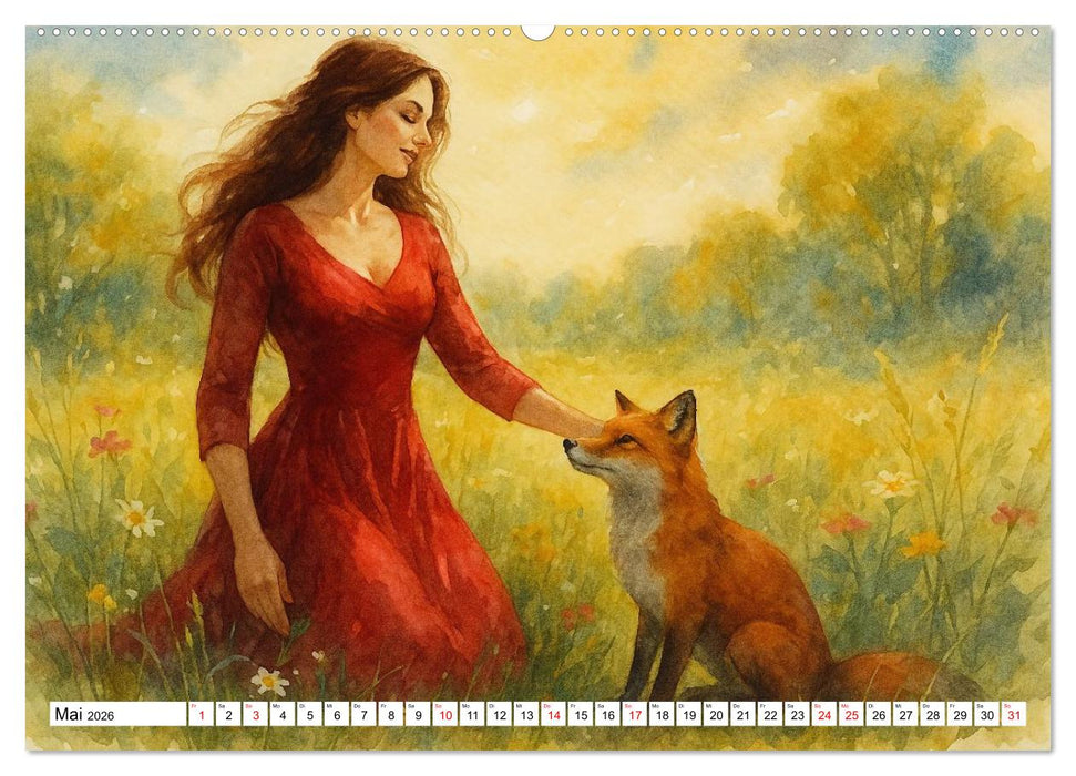 Im Zeichen der Göttin (CALVENDO Wandkalender 2026)