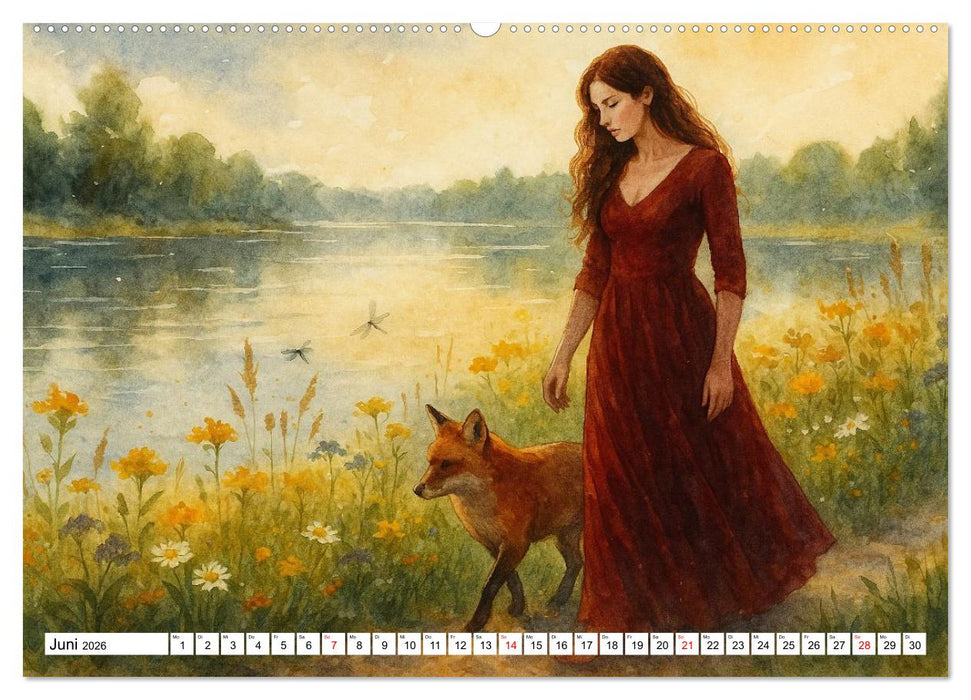 Im Zeichen der Göttin (CALVENDO Wandkalender 2026)