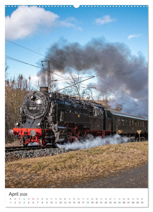 Dampfzeiten (CALVENDO Premium Wandkalender 2026)