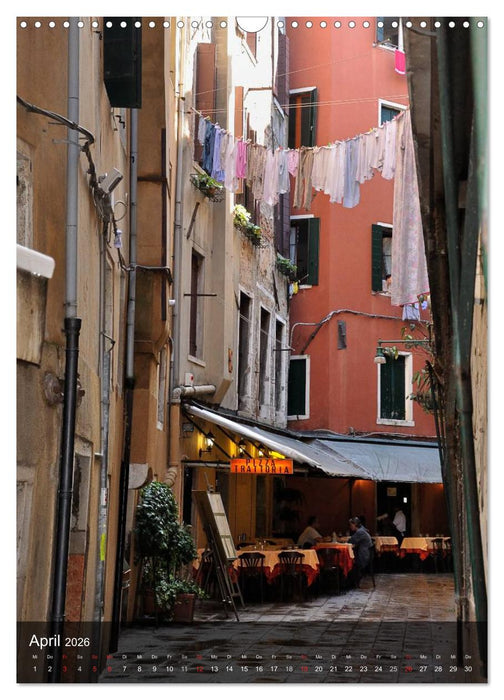 Fotografischer Streifzug durch Venedig (CALVENDO Wandkalender 2026)