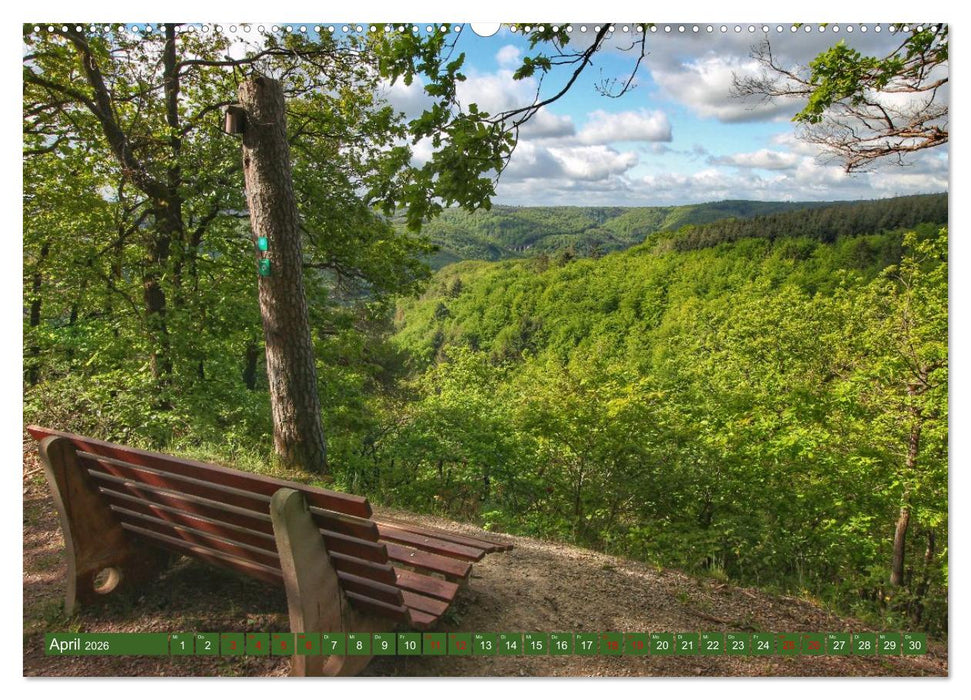 Schöne Aussichten Bänke zum Verweilen (CALVENDO Premium Wandkalender 2026)