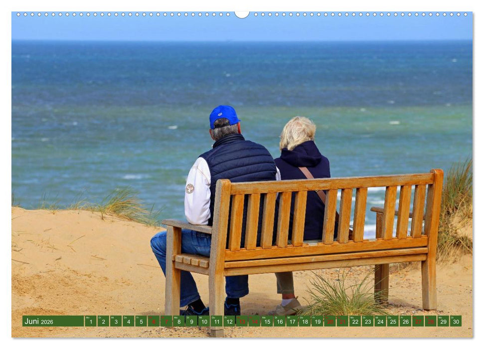 Schöne Aussichten Bänke zum Verweilen (CALVENDO Premium Wandkalender 2026)