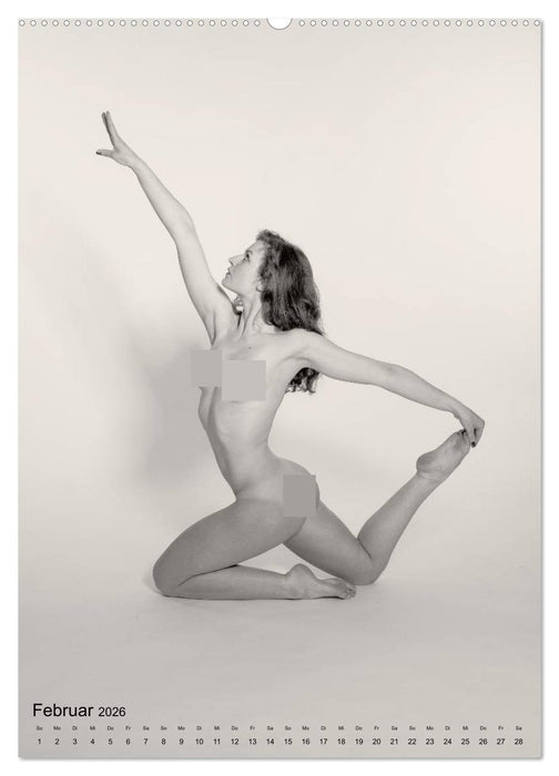 Akrobatische Aktfotos (CALVENDO Wandkalender 2026)