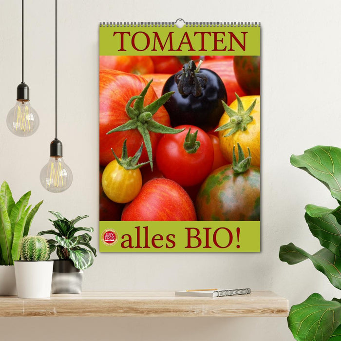 Tomaten - Alles BIO! (CALVENDO Wandkalender 2026)